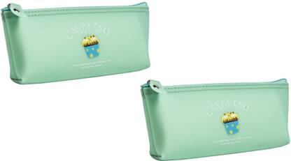Uberlyfe 1674-GN Cup Cake Art Plastic Pencil Boxes