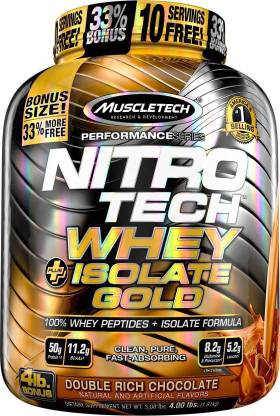 Muscletech Performance Series Nitrotech Plus Isolate Gold Whey Protein