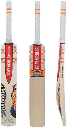 W SIGNATURE Gray Nicolls Kaboom English Willow Cricket Bat For 15+ Yrs