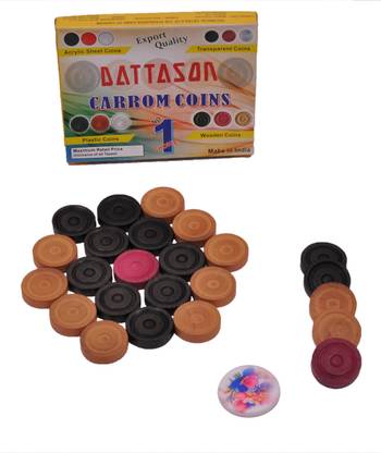Dattason STC Coins Carrom Board Game