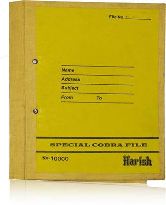 AKSHAT HARD BOUND SPECIAL COBRA FILE