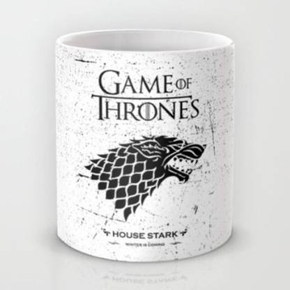 Rainbow Game Of Thrones House Stark Coffee Ceramic Coffee Mug