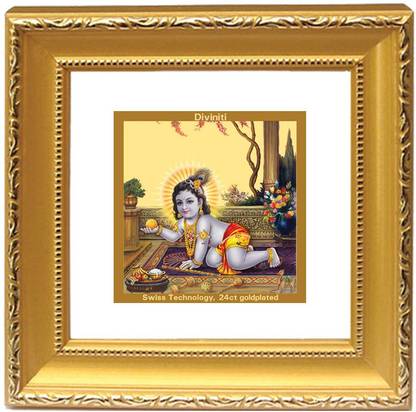 DIVINITI Ladoo Gopal Religious Frame