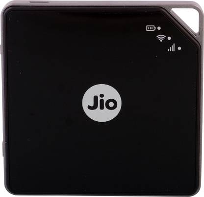 Jio jiofi 4G Router 2.1 GHz 150 Mbps Wifi Speed Dual Band Internal Antenna MiFi (Sim Based)