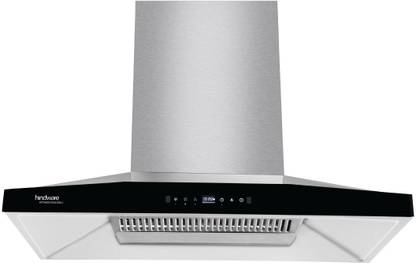 Hindware Theo Auto-Clean Auto Clean Wall Mounted Inox 1350 CMH Chimney
