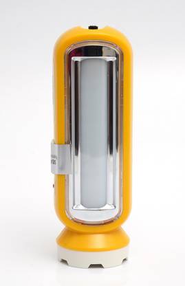 SPACELiTE SL-4110 2in1 Rechargeable Emergency Light cum everyday Purpose Torch Lamp Flashlight with 1W Laser LED Light and 10 SMD Torch ideal for Camping Hiking Outdoor and Everyday purpose 2 hrs Lantern Emergency Light