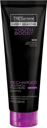 TRESemme Youth Boost Recharges Youthful Fullness Shampoo