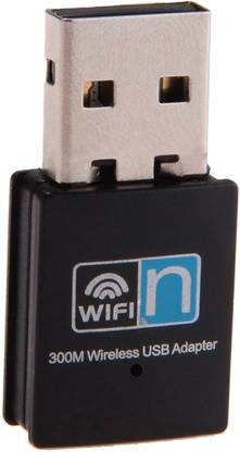 VibeX ™ 300Mbps USB WiFi Adapter, LOTEKOO Wireless Lan Network Card Adapter Wifi Dongle for Desktop Laptop PC Windows 10 8 7 MAC OS High Speed™-Type-038 USB LAN Card