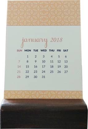 Chambers of Ink Boxed Reversible Quote Calendar 2018 Table Calendar