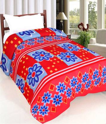 IWS Printed Single Blanket for  AC Room