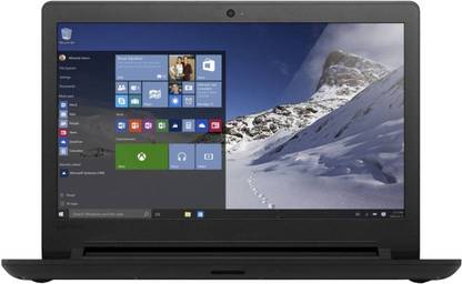 Lenovo Ideapad 100 Intel Pentium Quad Core 4th Gen N3710 - (4 GB/500 GB HDD/DOS) IP 110-14IBR Laptop