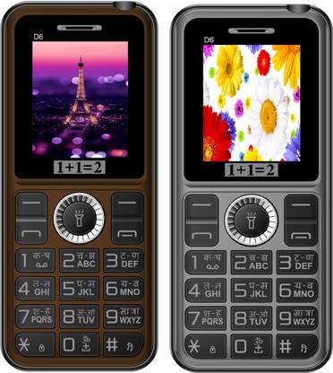 1+1=2 D6 Combo of Two Mobile