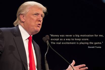 ATH Donald Trump Motivational Quotes Wall Poster 13*19 inches Matte Finish Paper Print