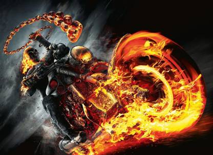 Ghost Rider POSTER PRINT ON 13X19 INCHES 3D Poster