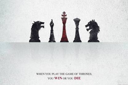 ASD Game of thrones quote Wall Poster 13*19 inches Matte Finish Paper Print