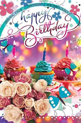 CELEBRATE HAPPY BIRTHDAY POSTER HD QUALITY C POSTER PRINT ON 13X19 INCHES 3D Poster