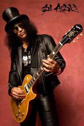 Guns N Roses Slash Poster POSTER PRINT ON 36X24 INCHES Photographic Paper