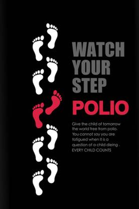 PL Polio Wall Poster 13*19 inches Matte Finish Paper Print