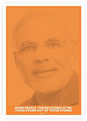 ASD Narendra Modi PM Of India Famous Quotes Wall Poster 13*19 inches Matte Finish Paper Print
