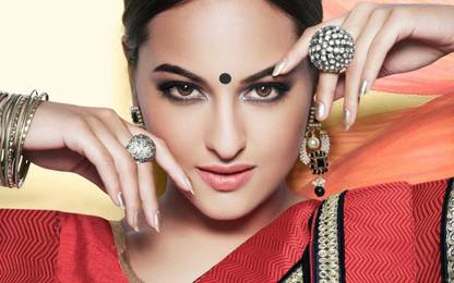 Celebrity Sonakshi Sinha Actresses India HD Wall Poster POSTER PRINT ON 36X24 INCHES Photographic Paper