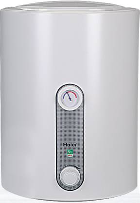 Haier 15 L Storage Water Geyser (ES15H-E1(Horizontal), White)