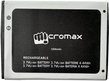 Micromax Mobile Battery For  MICROMAX MICROMAX BOLT S300 BATTERY- S300 For Micromax Bolt S300 Mobile Phone-1200mAh