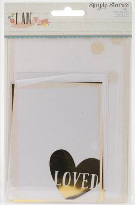 Simple Stories I Am Photo Overlays 10 Per Package