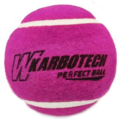 WOODS Karbotech Pink Medium Weight Cricket Tennis Ball Cricket Tennis Ball