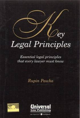Universal's Key Legal Principles By Rupin Pawha