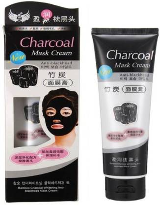 SQUARED Bamboo Charcoal Oil Control Anti-Acne Deep Cleansing Blackhead Remover, Peel Off Mas