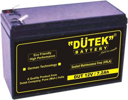 DUTEK COMPANY DUT 12V/7.2AH AGM Solar Battery