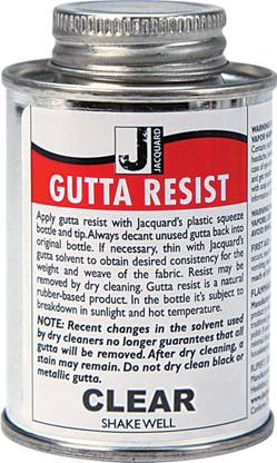 Jacquard Products Gutta Resist 4Oz - Clear