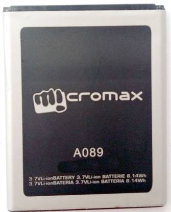 Micromax Mobile Battery For  MICROMAX Micromax A089 2100 mAh Lithium Ion Battery