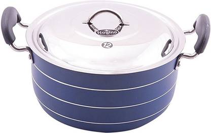 Nagina Stock Pot6 NS-B Pot 25 cm diameter 5 L capacity with Lid