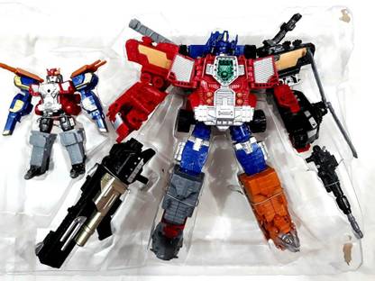 Mohaak Gallery Twin Pack of 10" Inches & 4.5" Optimus Prime Transformers ( Premium Quality Product )