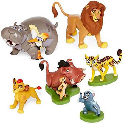 Shanaya The Jungle Toy Original Simba & its group with timon & pumbaa (multicolor)