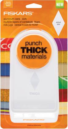 Fiskars Thick Material Punch 2" - Diamond