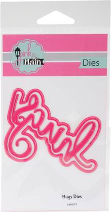 Pink & Main Dies - Hugs, 2 Per Package