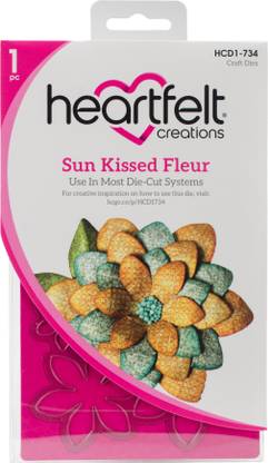 Heartfelt Creations Cut & Emboss Dies - Sun Kissed Fleur, 0.75" To 20.75"