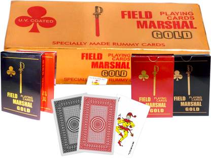 field marshal gold PLAYING CARD
