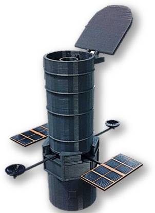 PROTOTYPE HUBBLE SPACE TELESCOPE MODEL