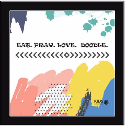 Eat-Pray-Love-Doddle-2 Paper Print