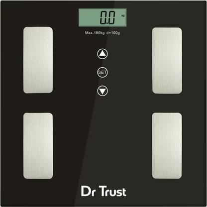 Dr Trust Precision Body Composition Monitor Fat Analyzer & Weighing Scale Body Fat Analyzer Weighing Scale