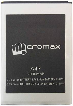Micromax Mobile Battery For  Micromax Bolt A47