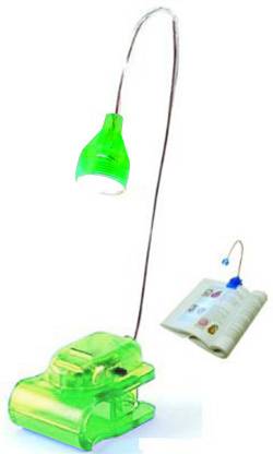 Instabuyz Small clip book light LED mini lights reading lamp clip book light mini light for Book Reading study lamp. Study Lamp
