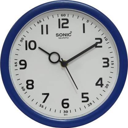 SONIC Analog 18 cm X 3 cm Wall Clock