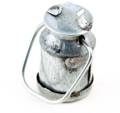 Mytinyworld 2 X Dolls House Miniature Small Metal Milk Urns By