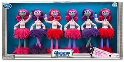 Monsters University Pnk Python Nu Kappa House Complete 11 Fashion Doll Set Doll Doll Figure Parallel Import