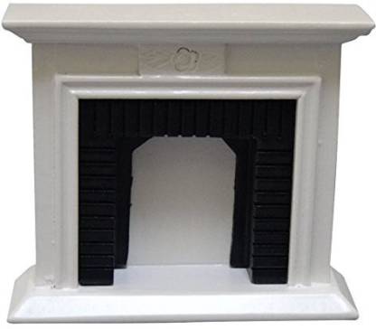 Cool Miniature Furniture Well Made Fireplace for 1/12 Scale Dollhouse
