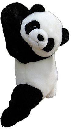 Pandoll Hanging Plush Panda Dolls Stuffed Animal Toy With Magnet Hook 20Cm